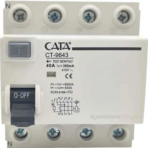 CT-9643 4X40 Amper 300 Ma Yangın Koruma Rölesi
