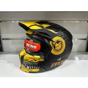 Mt Helmets Kask Streetfıghter Sv Aztec B3 Mat Siyah/sarı