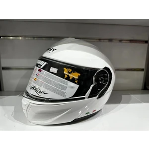 Kask SW-917 Çene Açılır Güneş Gözlüklü Beyaz