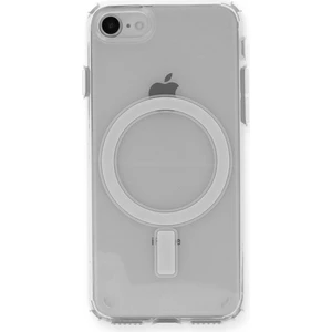 iPhone 8 Kılıf Magneticsafe Şeffaf Silikon - Şeffaf