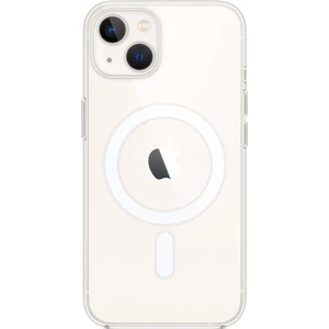 iPhone 14 Kılıf Magneticsafe Şeffaf Silikon - Şeffaf