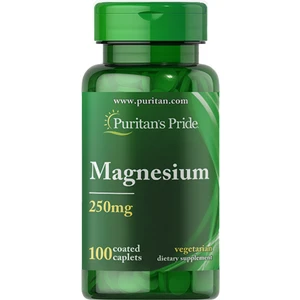 Puritan's Pride Magnesium 250 Mg 100 Tablet