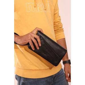 4272 Hakiki Yüzde Yüz Deri El Çantası El Pörtföyü Clutch Çanta