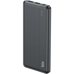 BXPB108 10000mAh Çift USB Çıkışlı ve LED Bildirimli Portatif Powerbank Siyah