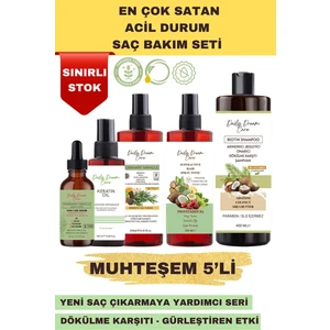 Daily Dream Care Muhteşem 5’li Saç Uzatma ve Onarma Seti