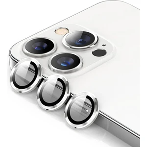 iPhone 15 Pro Max Uyumlu Kamera Koruma Temperli Cam Renkli Lens Koruyucu