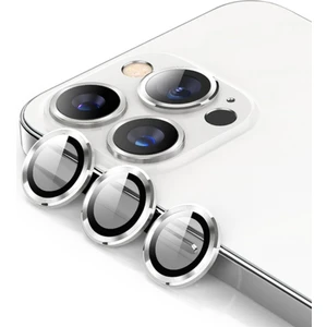 iPhone 15 Pro Uyumlu Kamera Koruma Temperli Cam Renkli Lens Koruyucu