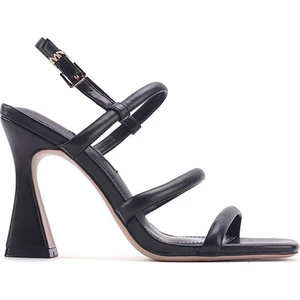 Nine West GLANZE 3PR Siyah Kadın Topuklu Sandalet