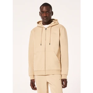 Bej Erkek Kapüşonlu Sweatshirt FOA404848 Relax Full Zıp Hooıde 2.0