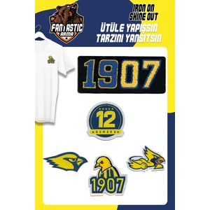 Ütü ile Yapışan Dokuma Arma/patch Takım, Taraftar Modeli