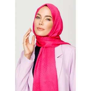 Forever Desen Parlak Jakar Şal