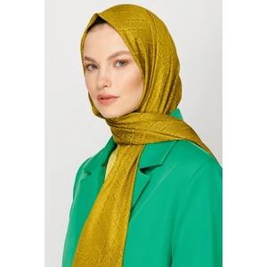 Forever Desen Parlak Jakar Şal
