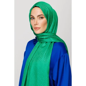 Forever Desen Parlak Jakar Şal