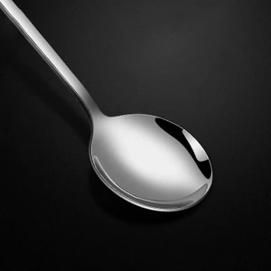 Paslanmaz Çelik 6 Parça 18 cm Uzun Tatlı Latte ve Dondurma Kaşığı CIN510-6
