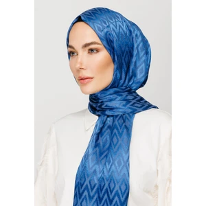 Karo Desen Parlak Jakar Şal