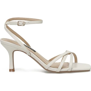 Nine West Erata 3fx Kırık Beyaz Kadın Topuklu Sandalet
