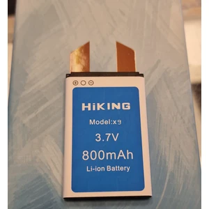 Hiking X9 Batarya Uyumlu Uzun Ömürlü ve Dayanıklı Tuşlu Hiking X9 Pil