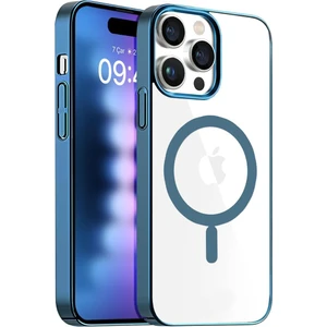 iPhone 14 Pro Max Kılıf Magsafe Özellikli Titanyum Seri Silikon Kapak