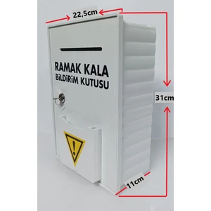 Kıvılcım Plastik ve Reklam Ürünleri Ramak Kala Bildirim Kutusu
