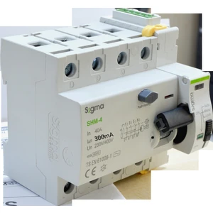 Elektrik SCRC03 Otomatik Yeniden Kurma Ünitesi + 4X40 300MA Kaçak Akım Rölesi