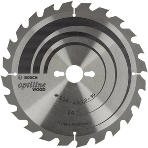 Optiline 254X30 mm 24 Diş Ahşap Daire Testere 2608838412