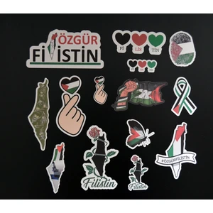 Filistin Sticker Set -14 Parça-