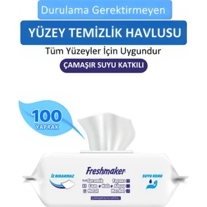 Çamaşır Suyu Katkılı Yüzey Temizlik Havlusu 100 Yaprak