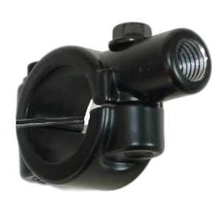 Güçlü Bisiklet Motosiklet  Motosiklet Ayna Kütüğü 10 mm Kütük 22 mm Gidonlar Için Siyah 1 Adet