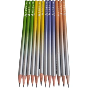 Mash Pastel Kurşun Kalem Hb 12 Adet
