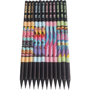 Blackline Pastel Kurşun Kalem Hb 12 Adet