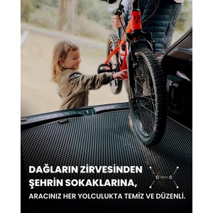 Togg Eva Oto Bagaj Paspas (SİYAH)