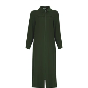 Anler Detaylı Fermuarlı Ferace