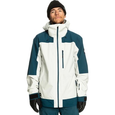Quiksilver Ultralight 20k Erkek Gri Snowboard Ceketi Fiyatı