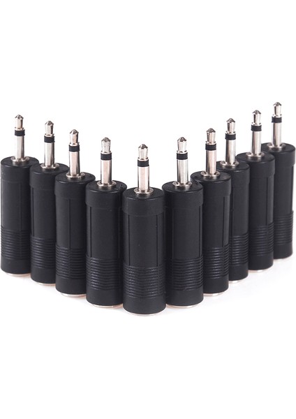 2/5/10 Adet 1/8 3.5mm Erkek Fiş 1/4 6.35MM Dişi Jak Mono Adaptör Dönüştürücü (Yurt Dışından) indirimleri