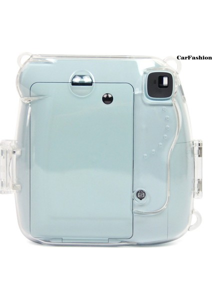 ♚chs♚checky Instax Mini 8/8+/9 Için Dayanıklı Şeffaf Anında Kamera Kılıfı (Yurt Dışından)