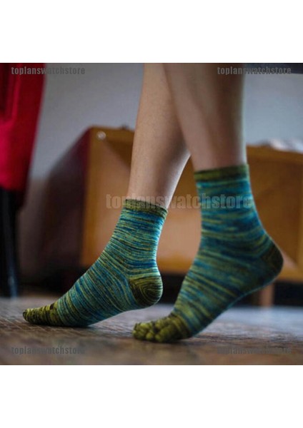 Yüksek Kaliteli Erkek Beş Parmak Ayak Çorap Spor Rahat Retro Renk (Yurt Dışından) fırsatları