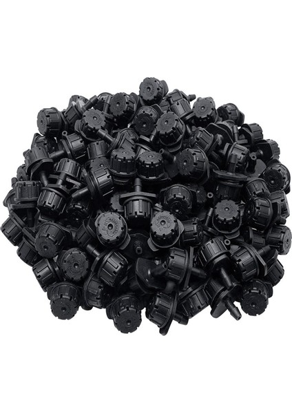 BRADOO-150 Adet Ayarlanabilir Sulama Damlatıcılar Sprinkler 1/4 Inç Verici Damlatıcı Mini Damla Sulama Sprinkler Çim Için (Yurt Dışından)