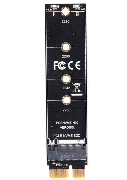 Pcie - M2 Adaptörü Nvme SSD M2 Pcie X1 Yükseltici Pci-E Pci Express M Anahtar Konektörü (Yurt Dışından) indirimleri