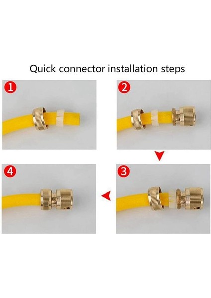 Musluk Hortum Nozulu, Hızlı Bağlantılı Ayarlanabilir Büküm Hortum Nozulu, Bahçe Hortumları Için Nozullar, Araba Yıkama Püskürtme Nozulu (Yurt Dışından) fırsatları