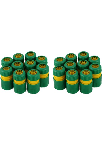 20 Adet 1/2 Inç Hortum Bahçe Musluk Suyu Hortum Boru Konnektörü Hızlı Bağlantı Adaptörü Uydurma Sulama (Yurt Dışından)