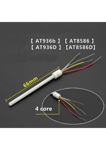 24V 1322 1321 936B 936B Havya Seramik Isıtıcı Çekirdek Adaptörü Isıtma Elemanı Lehim Demir Istasyonu Için 936 937 (Yurt Dışından)