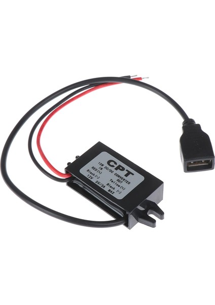 Adet USB 12V Ila 5V Dc/dc Voltaj Düşürücü Güç Adaptörü Dönüştürücü Invertör (Yurt Dışından)