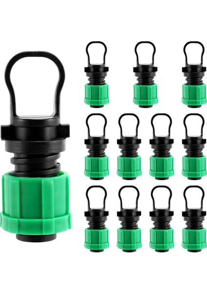 Damla Sulama Borusu Uç Kapağı Tapası 16MM Bant Borusu Için 1/2 Inç (Yurt Dışından) fiyatları