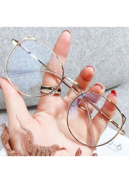 Değiştirilebilir Lens Gözlük Anti Radyasyon Gözlük Kadınlar Için Kore Tarzı Moda Anti Mavi Işık Gözlük (Yurt Dışından) fırsatları