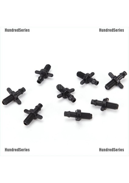 [yüz] 4/7mm Ayırıcı Adaptör Konnektörü Diken ve Bahçe Sulama Hortumları Bağlantı Parçaları [seri] (Yurt Dışından) indirimleri