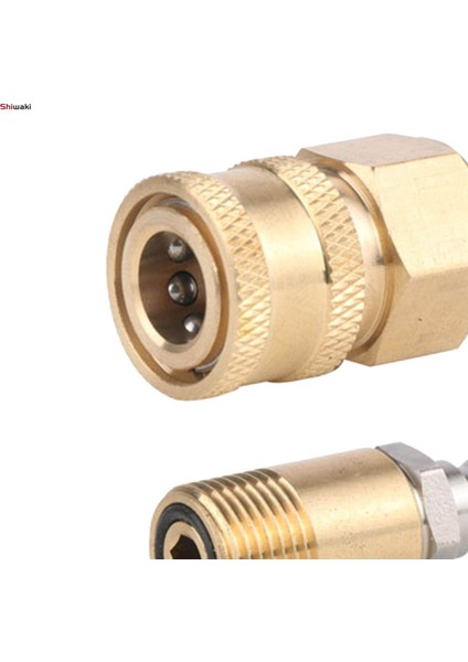 Bahçe Hortumu M18 Basınçlı Yıkama Adaptör Seti Hızlı Bağlantı Prinç 1/4 (Yurt Dışından) fırsatları