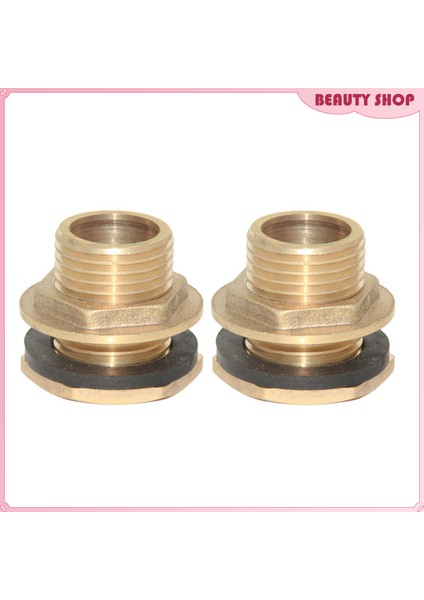 1/2 '' Su Deposu Konteyner Hortum Adaptörü Su Borusu Konektörü Çoğaltıcı Marangoz, 2'li Paket (Yurt Dışından) indirimleri