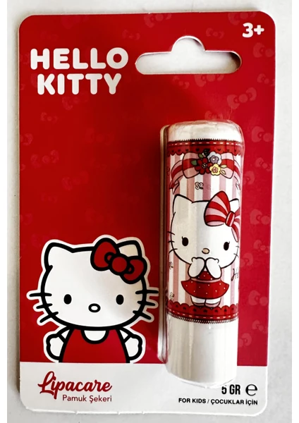 Hello Kitty Lipcare Pamuk Şeker Dudak Kremi 5 gr