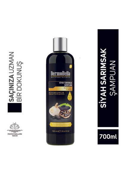 Siyah Sarımsaklı Şampuan 700 ml