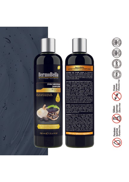 Siyah Sarımsaklı Şampuan 700 ml